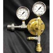 70-LP-REG-WSG Low Pressure Tool Air Regulator with Supply Gauge 0-225PSI